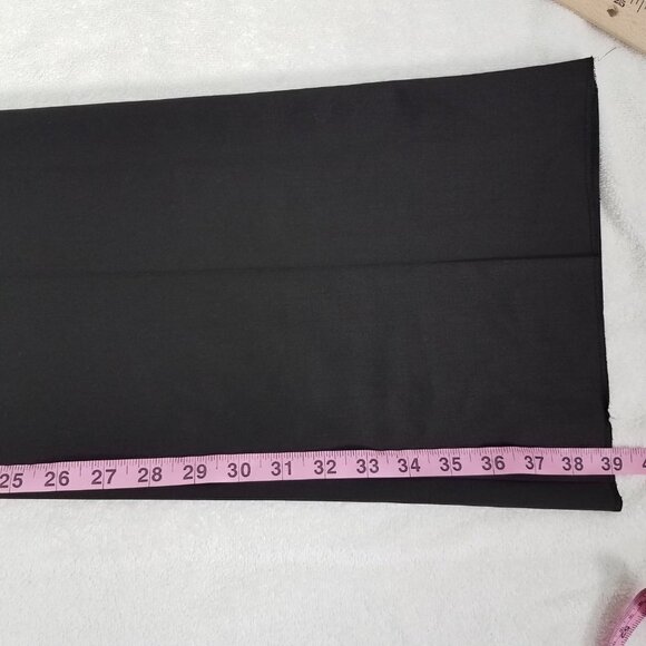 NEW GUCCI Uniform IT Size 44 Black Flared Pants Trousers Black Unfinished Hem - Picture 13 of 13